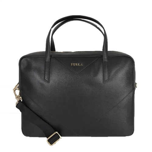 Furla Calypso Leather Convertible Satchel Bag