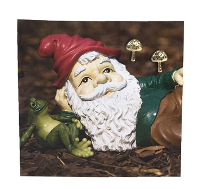 Zad Jewelry 'Garden Gnome' Mushroom Mini Stud Earrings