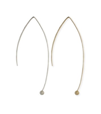 Zad Jewelry Ball & Bar Threader Earring