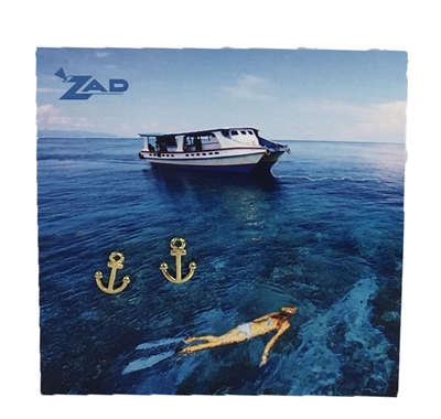 Zad Jewelry Anchor Mini Stud Earrings