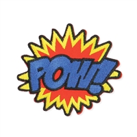 Zad POW! Embroidered Iron On Patch