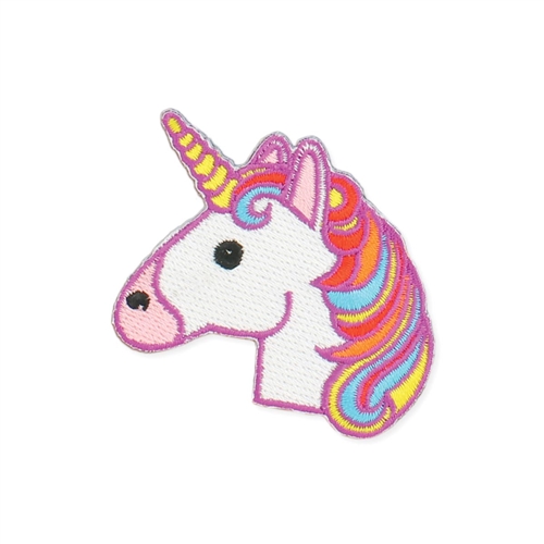 Zad Rainbow Unicorn Embroidered Iron On Patch