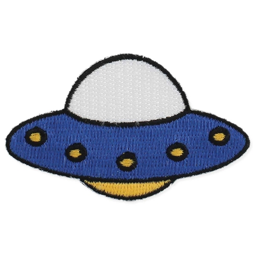 Zad UFO Iron On Patch Applique