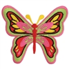 Zad Colorful Butterfly Embroidered Iron On Patch Applique