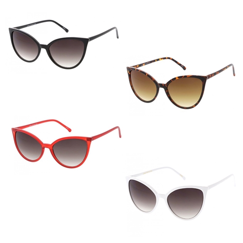 Nora 55mm Retro Cat Eye Sunglasses