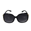 Fashion Culture Hana Flower Accent Oversized Sunglasses