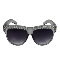 Fashion Culture Bling Bling Crystal Embellished Sunglasses