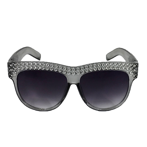 Fashion Culture Bling Bling Crystal Embellished Sunglasses