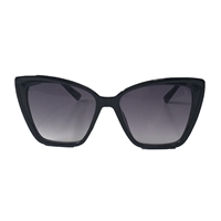 Greer Oversized Square Cat Eye Sunglasses with Travel Case