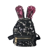 Fashion Culture Bunny Ears Sequin Micro Backpack