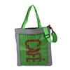Cafe Canvas Eco Shopping Tote Crossbody Bag