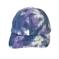 Fashion Culture Tie Dye Distressed Hat Baseball Cap