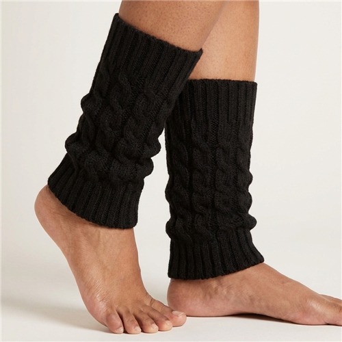 Fashion Culture Cable Knit Ribbed Leg Warmers Boot Toppers