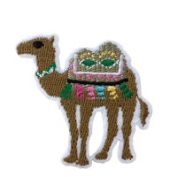 We Bumpin Camel Embroidered Iron On Patch Applique