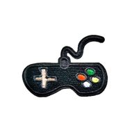 Retro Game Controller Embroidered Iron On Patch