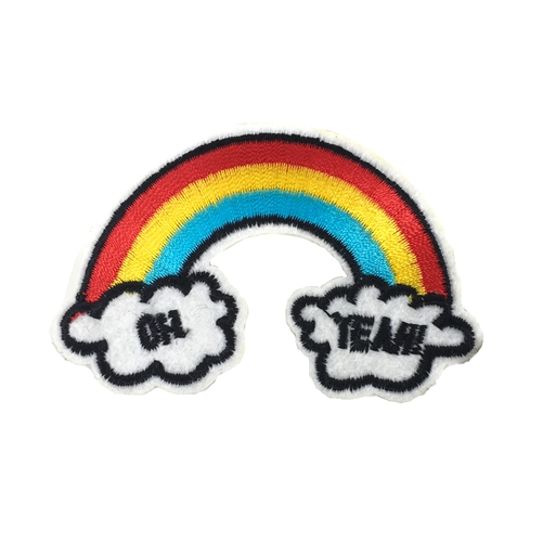 Fashion Culture Rainbow Iron On Patch