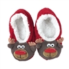 Fashion Culture Reindeer Fuzzy Slipper Socks