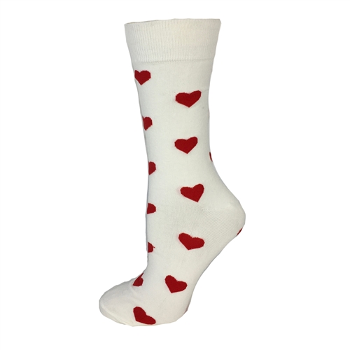 Fashion Culture Heart Print Trouser Socks