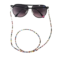 Fashion Culture Coloful Beaded Sunglasses Strap Glasses Lanyard