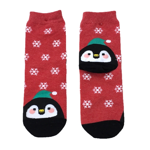 Fashion Culture Penguin Holiday Crew Socks