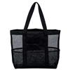 A Pocket for Everything Mesh Utility Beach Tote Bag