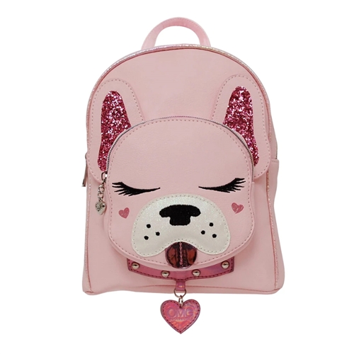 OMG! Accessories Miss LouLou Frenchie Dog Mini Backpack