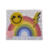 FSX Social Icons Rainbow Beaded Convertible Clutch