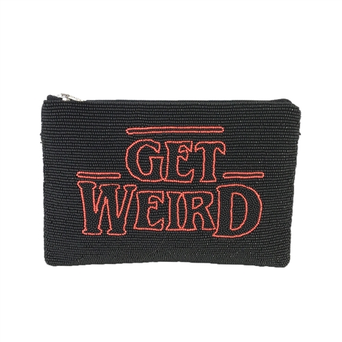 From St Xavier Get Weird Beaded Crossbody