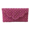From St Xavier Sophia Floral Beaded Clutch