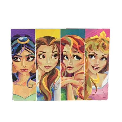 Disney Pop Art Four Princess Portraits 500 Piece Jigsaw Puzzle
