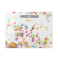 Inklings Official Confettigram Blank Greeting Card