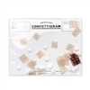 Inklings Confettigram Blank Greeting Card, S'mores Design - White Stationary, Fun & Festive Notecard for Any Occasion