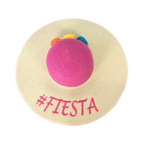 Magid #Fiesta Floppy Straw Sun Hat