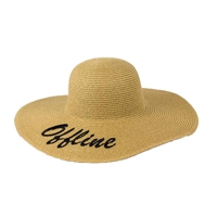 Magid Offline Floppy Wide Brim Straw Sun Hat