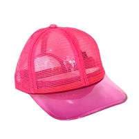 Magid Neon Acrylic Brim Trucker Hat Baseball Cap