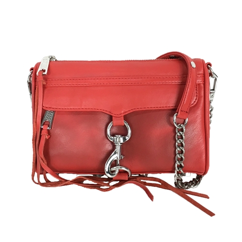 Rebecca Minkoff Mini MAC Leather Clutch Crossbody Bag