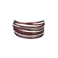 Nakamol Shine Magnetic Multi Layer Wrap Bracelet