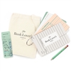 Book Lovers Journal Cards O-Ring Fill In Notes & Borrowed Book Log