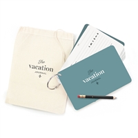 Vacation Journal Cards O-Ring Fill in Experience Notes
