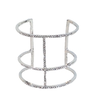 Jewelry Collection Micro Pave Open Cuff Bangle