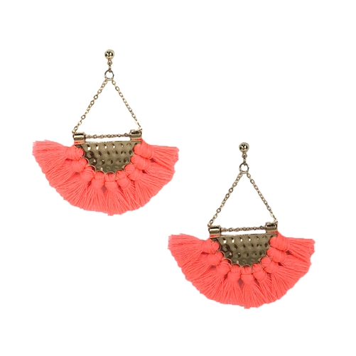 Jewelry Collection Lucia Tassel Chandelier Earrings