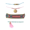 Boho Love Charm, Beaded & Friendship Bracelets Set of 4