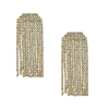 Lana Crystal Fringe Linear Drop Earrings