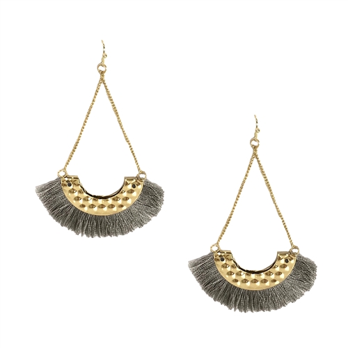 Peri Tassel Chandelier Earrings