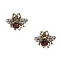 Be Embellished Queen Bee Stud Earrings