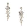 Dovima Crystal Drop Earrings - Elegant Clear Statement Jewelry for Women, Sparkling Bridal or Evening Accessory