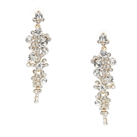 Jewelry Collection Dovima Crystal Drop Earrings