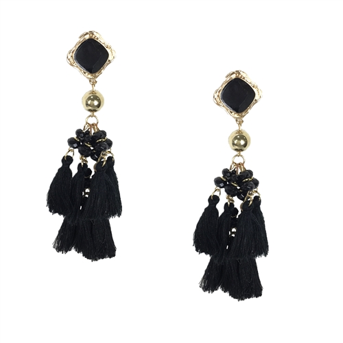 Jewelry Collection Elettra Tassel Chandelier Drop Earrings