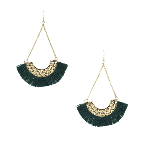 Peri Tassel Chandelier Earrings