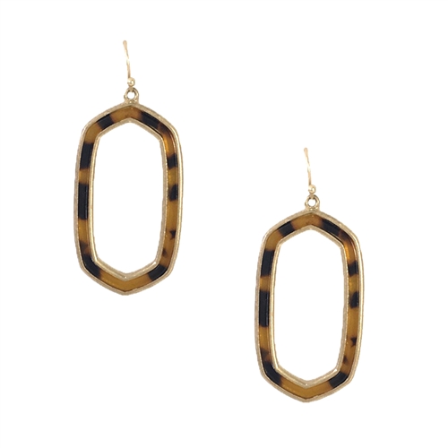 Jewelry Collection Rie Resin Shell Drop Earrings